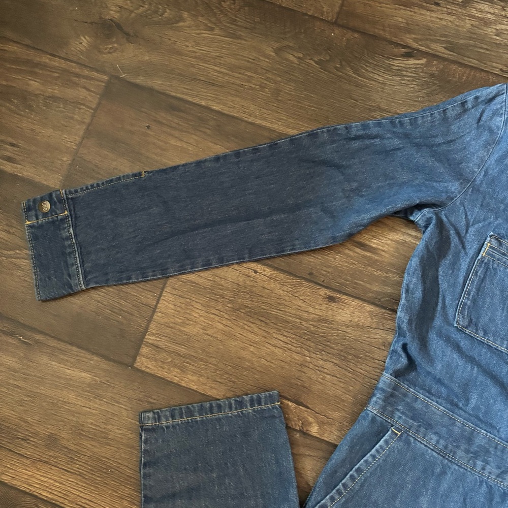 Lee Women's Vintage Modern Union-Alls Coveralls Blue Size Extra Small NEW - Picture 3 of 7